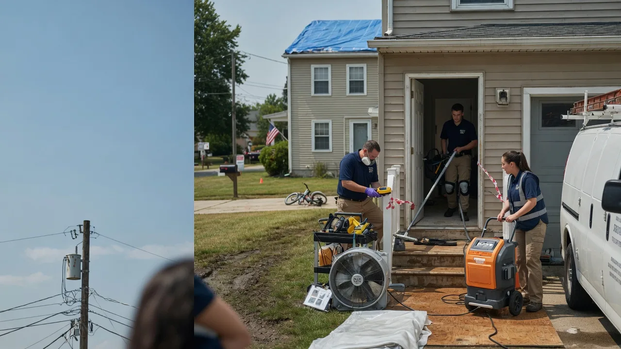 Water Damage Repair in Wharncliffe, WV near me